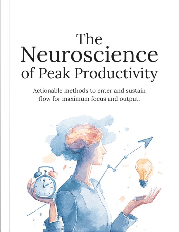 The Neuroscience of Peak Productivity Ebook